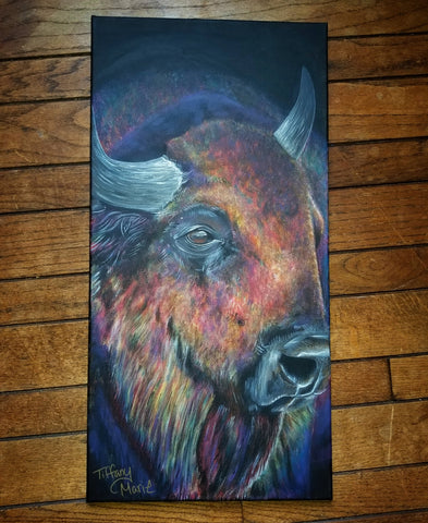 Iridescent Buffalo II - Original Painting