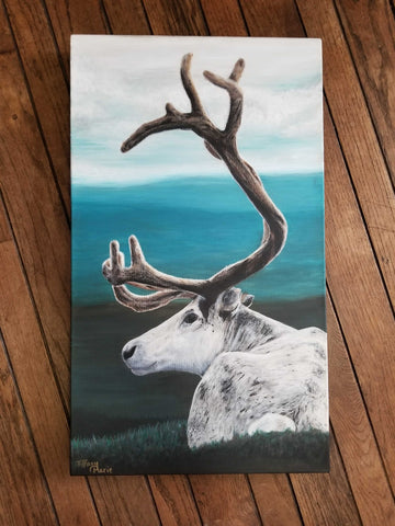 Spring Caribou - Original Painting