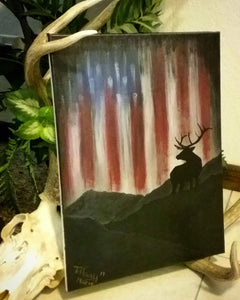 American Spirit Elk - Original Painting