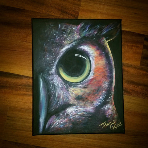Owl - Limited Edition Prints - Tiffany Marie Art