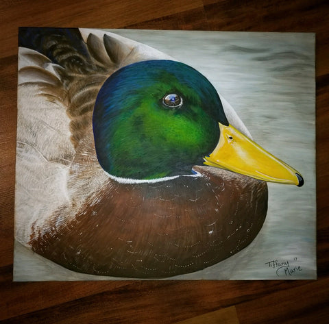 Damn Duck - Original Art - Tiffany Marie Art