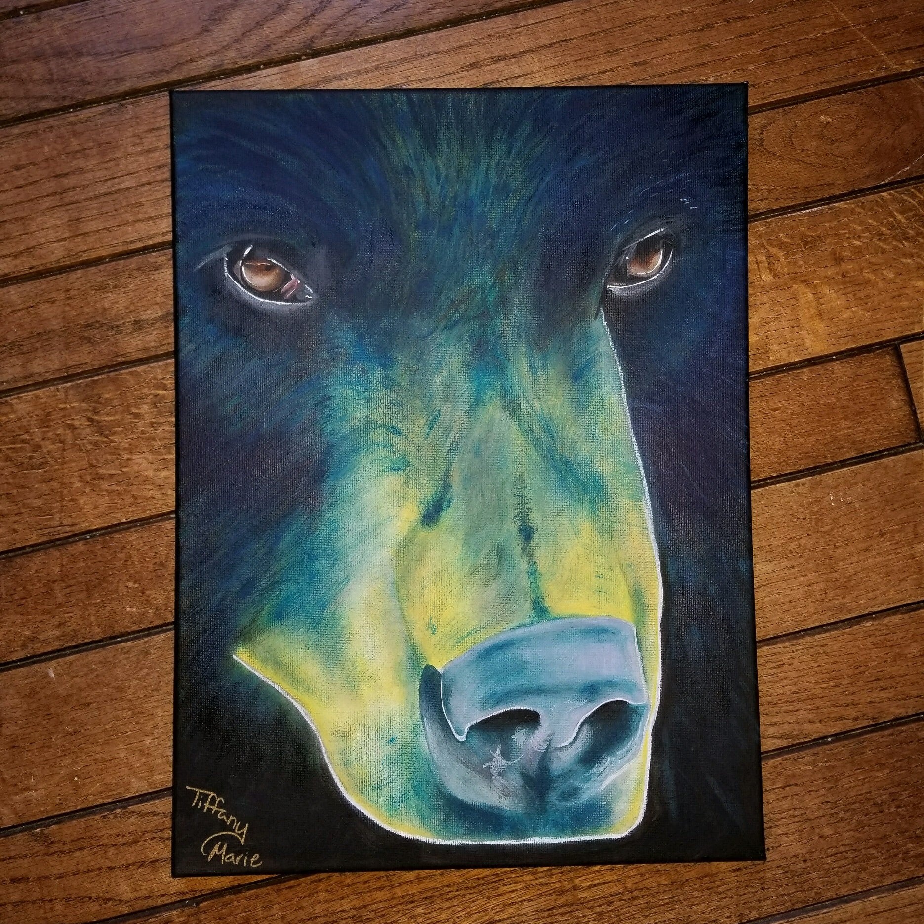 Black Bear - Original Art - Tiffany Marie Art